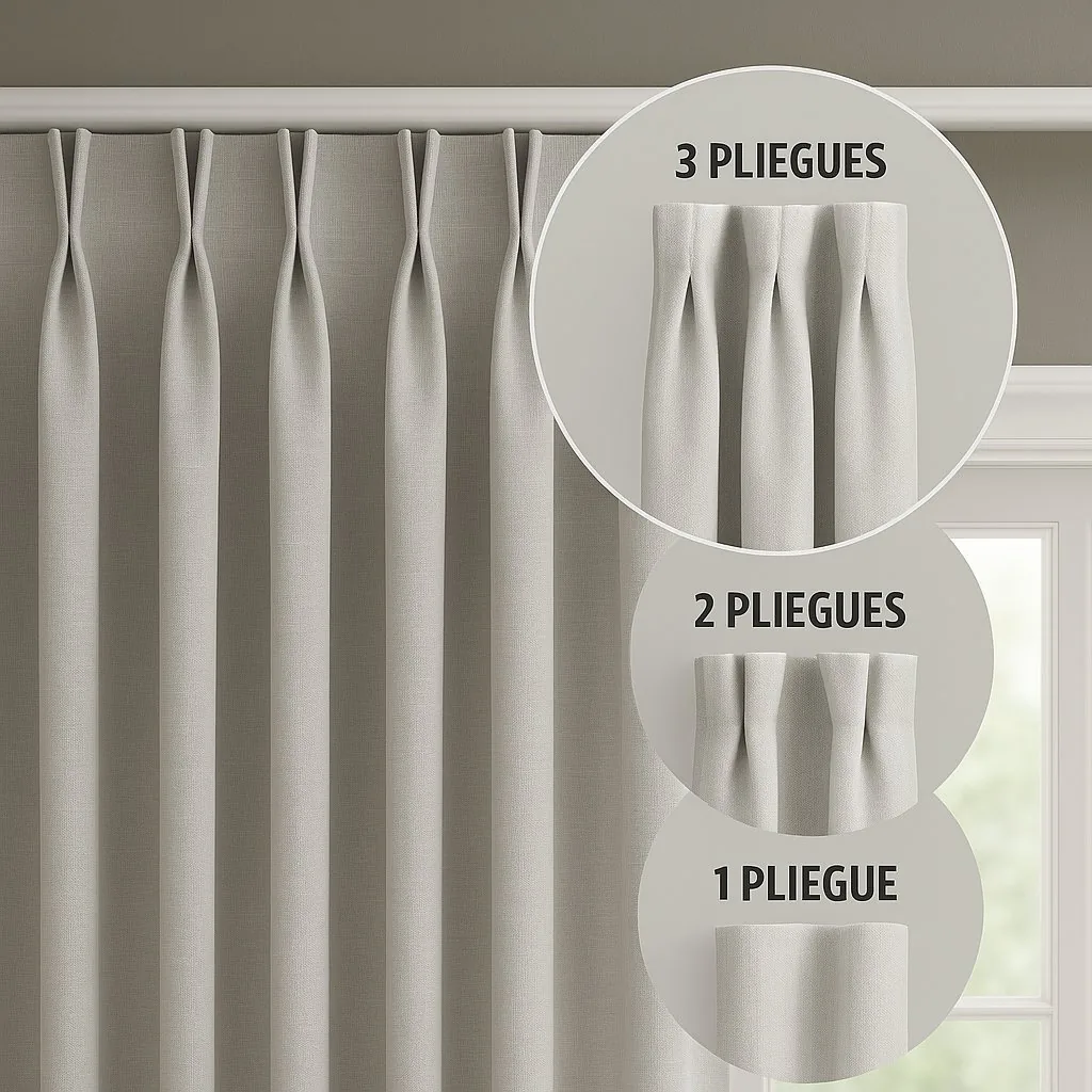 Estilo plizado francés