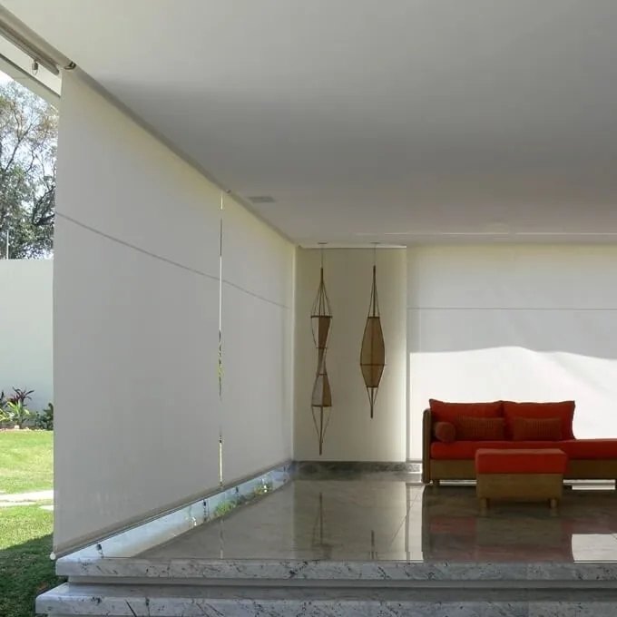 Toldo Terrace caída vertical — LiBali Querétaro